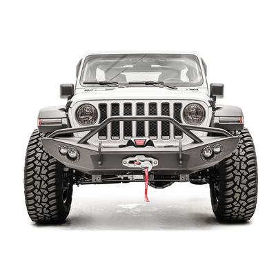 Fab Fours Lifestyle Winch Front Bumper with Guard (Bare) - JL18-B4652-B